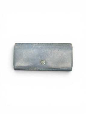 Loewe Blue Leather Long Wallet